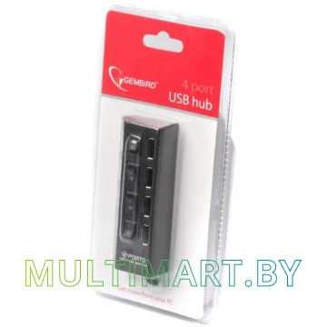 USB-хаб Gembird UHB-U2P4-02 картинка 3